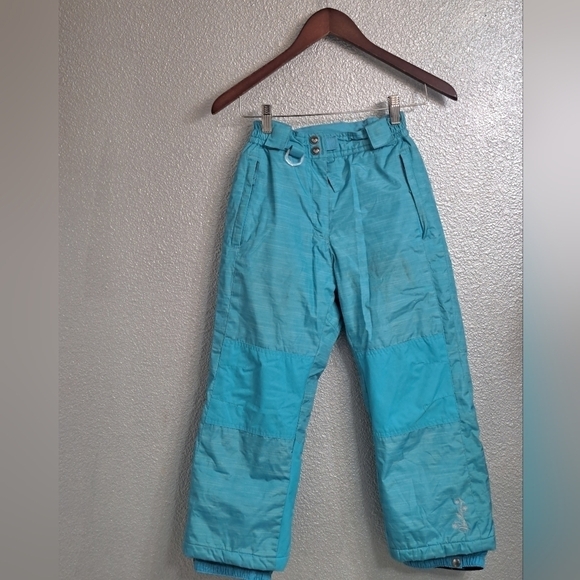 Weatherproof 32° Baby Blue Ski/Snow Pants With A Detatchable Bib   Size S - Picture 5 of 10